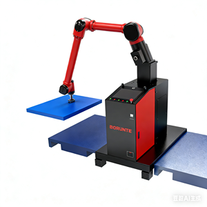 Estación de Paletización Industrial BRTMD163001A de 450 kg con Motor de Caja de Cambios y Sistema Robótico Automatizado para Almacén/Fábrica - Product Image 3