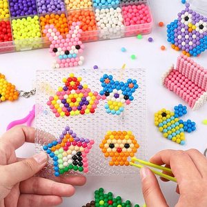 <span class=keywords><strong>Mini</strong></span> <span class=keywords><strong>perles</strong></span> de fusion d'eau pour enfants, pièces, bricolage de fruits, fabrication de bijoux artisanaux - Product Image 3