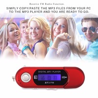 Lecteur MP3 à longue autonomie avec écran, 4 Go de mémoire, en plastique, avec affichage des paroles et écran inférieur à 2 pouces pour l'apprentissage musical