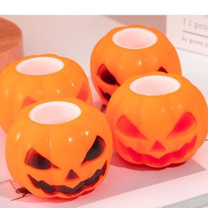 Juguete Antiestrés de Silicona con Forma de Esqueleto, Fantasma y Calabaza de Halloween, en Caja de Color - Product Image 5