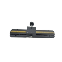 Stade linéaire manuel LWX25-L100 avec axe XYZ 60 * 60X micromètre à queue d'aronde moteur CNC nouvelle condition vente-Guides linéaires bloc Rail