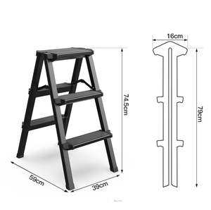 ポータブル多機能アルミ折りたたみはしご2ステップ病院伸縮式ホームアクセス装置 - Product Image 1