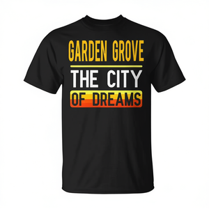 T-shirt souvenir Garden Grove, la ville des rêves, Californie - Product Image 2