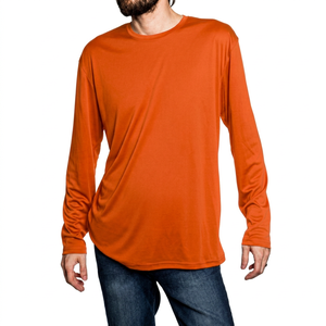 Chemise de protection UV à manches longues pour hommes, séchage rapide, respirante, extensible, pour la natation, la pêche, l'entraînement, les performances athlétiques - Product Image 1