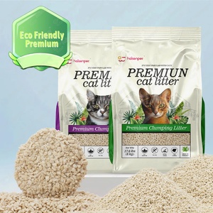 <b>Bulk</b> Wholesale Highly Absorbent High Quality Easy Flushable 99% Dust Free Plant-based <b>Tofu</b> <b>Cat</b> <b>Litter</b> - Product Image 1