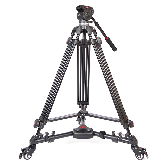 JIEYANG JY0508 Professional Camera Video Tripod Dslr Fluid Head Damping for Photography Studio Accessories