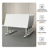 Table de conférence modulaire moderne minimaliste pliable et durable, mobilier de bureau, table de réunion
