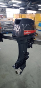เครื่องยนต์เบนซิน 2 จังหวะ 40 แรงม้า รุ่น 40X 40J 40G สำหรับงานหนัก ใช้กับเรือทำงาน เรือลาดตระเวน สำหรับยามาฮ่า ประเภท OEM ผู้ผลิต - Product Image 1