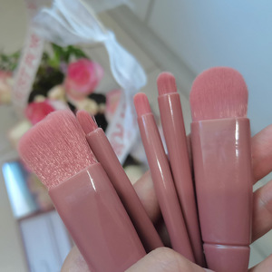 Factory Wholesale Synthetic Hair Makeup Brush Set 5 High-quality Eyeshadow Brushes Blending Highlighter Contouring Brushes - Product Image 4
