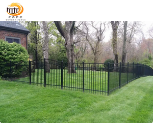 Parco piscina all'aperto recinzione metallica Villa cortile giardino recinzione - Product Image 3