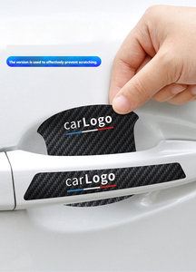 Customizável Logo Fibra De Carbono Carro Porta Guarda Adesivos Universal Anti-Colisão e <span class=keywords><strong>Design</strong></span> Resistente a Riscos - Product Image 2