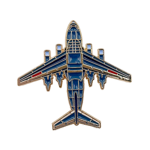 Souvenirs promotionnels durables sur le thème du sport, hélicoptère <span class=keywords><strong>de</strong></span> combat aérospatial <span class=keywords><strong>de</strong></span> style traditionnel personnalisé, <span class=keywords><strong>en</strong></span> fer plaqué or, impression UV - Product Image 6