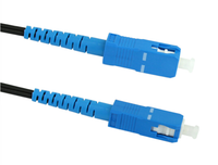 Kabel Serat Optik Single Mode GJXFH GJXH Ftth Patch Cord dengan SC/UPC-SC/UPC untuk Komunikasi FTTH