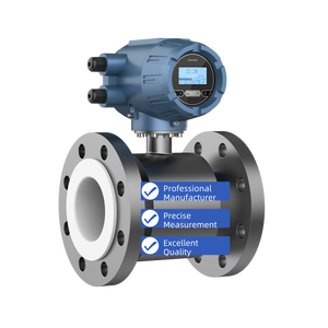 مقياس تدفق كهرومغناطيسي صناعي <span class=keywords><strong>4</strong></span>-20 مللي أمبير <span class=keywords><strong>3</strong></span> بوصة من الفولاذ المقاوم للصدأ موصل السوائل مقياس تدفق المياه المغناطيسي - Product Image 1