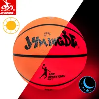 JYMingdeサイズ7ダークバスケットボールで最高のグリップ光沢のある輝き