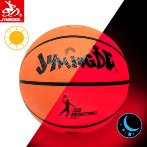 JYMingde size 7 best grip shiny glow in dark basketball