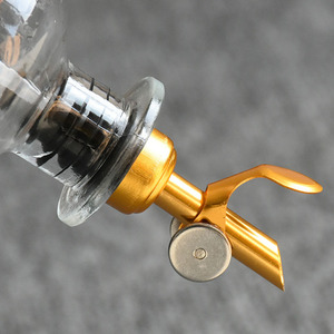 Verseur d'huile à débit réglable, bec verseur en acier inoxydable avec <span class=keywords><strong>bouchon</strong></span> hermétique réutilisable pour huile d'olive, vinaigre et distributeur - Product Image 2