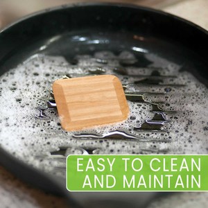 Set di 4 Raschietti in Bambù per Pentole, Utensile da Cucina Sicuro per Alimenti, Non Graffia, per Padelle, Pentole e Stoviglie - Product Image 6