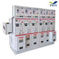 Interruptores MV & HV con aislamiento de gas 12KV 24KV 33KV Paneles eléctricos Gabinete de interruptores de voltaje medio Gabinetes de red SF6