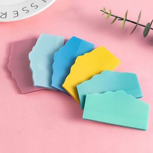 Transparent <b>Sticky</b> <b>Notes</b> Shining Special Shape Stationery Memo Pads School Supplies Notepads - Product Image 6