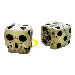 New Trắng Đáng Sợ 6 Sided Nhựa Skull Mab12 Dice Trò Chơi Tiểu Thuyết Giải Trí Đồ Chơi Vui Carnival Đảng Đồ Chơi Nhựa Đồ Trang Trí - Product Image 1