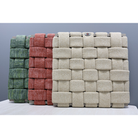 Cordon en caoutchouc tressé multicolore de 45 mm en oléfine, style moderne, pour mobilier, chaise de jardin et set de table, personnalisable OEM