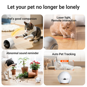 Đi Bộ Cam di động tầm nhìn ban đêm 1080p HD video di chuyển trong nhà vật nuôi theo dõi máy ảnh robot với tuya ứng dụng điều khiển - Product Image 6