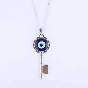 Necklace with pendant amulet lucky protection, <span class=keywords><strong>Kabbalah</strong></span>, Adjustable, against the evil eye jewelry, gift - Product Image 5