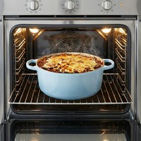 Cocotte en fonte émaillée E-TOP avec couvercle, 6,7 QT, cocottes en fonte personnalisées pour la cuisson du pain au levain, le braisage