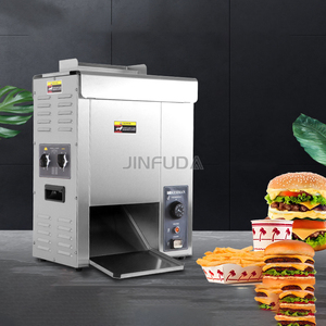 <span class=keywords><strong>Nueva</strong></span> Máquina Vertical Totalmente Automática de Acero Inoxidable para Calentar y Hornear Hamburguesas con Cinta Transportadora, Máquina de Hamburguesas McDonald's - Product Image 4