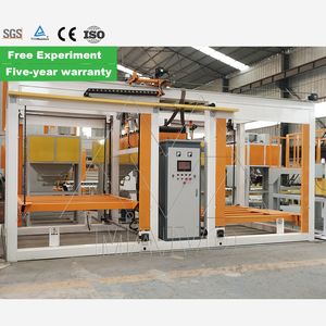 Máquina Paletizadora Automática para Apilar Cartones de Botellas de Agua y Alimentos, Paletización de Paquetes de Lámina/Película con Funciones de Encolado y Envoltura - Product Image 2