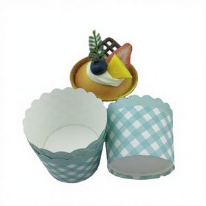 Moldes Redondos Desechables para Muffins y Cupcakes <span class=keywords><strong>KAIKE</strong></span>, Aptos para Horno, Resistentes al Aceite, Entrega Rápida - Product Image 4