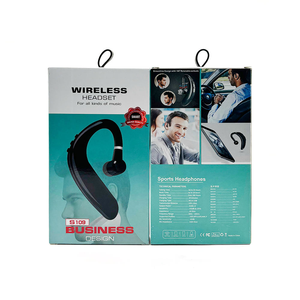Nouveau design S109 – Écouteur <span class=keywords><strong>sans</strong></span> <span class=keywords><strong>fil</strong></span> intra-auriculaire <span class=keywords><strong>à</strong></span> suspension unique pour affaires, sport et <span class=keywords><strong>course</strong></span> <span class=keywords><strong>à</strong></span> <span class=keywords><strong>pied</strong></span> - Product Image 1