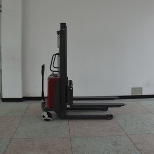 1.5ครั้งไฮดรอลิกึ่งไฟฟ้าขี่พาเลท Stacker <span class=keywords><strong>Tider</strong></span> สำหรับโรงงานผลิตที่มี3500มิลลิเมตรยกสูง - Product Image 5