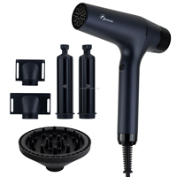 Secador de Pelo Profesional de Plasma Iónico de 2300W con Certificación CE y PSE, Marca Privada, OEM/ODM, Motor BLDC de Alta Velocidad, Directo de Fábrica, MOQ 500 Piezas