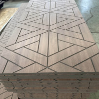 Panneau acoustique hexagonal pour mur, design moderne, ignifuge, écologique, réduction du bruit, personnalisable en usine, pour bureau et studio