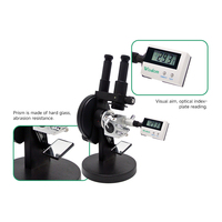 Réfractomètre numérique Abbe WISDOM RFT-W-2A/2W avec indice de réfraction ND / Dispersion moyenne NF-nC / Concentration en sucre Brix