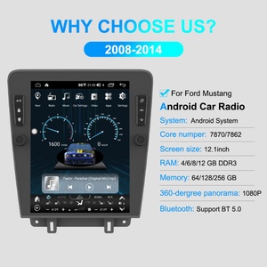 For Navihua Ford Mustang 2008-2014 Car Accessories Android Car Radio GPS Navigation Multimedia <b>Auto</b> Stereo DVD Touch Screen Carp - Product Image 2