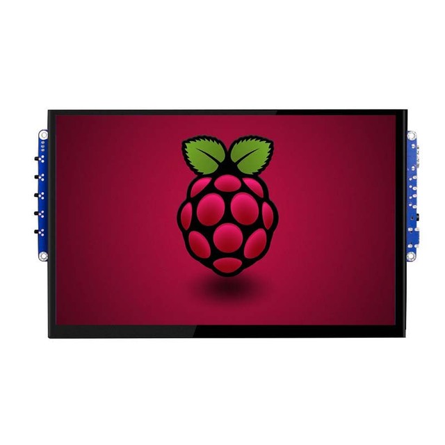 ZKDisplay LCD Capacitive Touch Monitor 10.1 Inch 1280x800 IPS Panel for Raspberry Pi 3/4 Model B Industrial & Smart Home Use