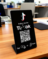 Étiquette de menu miniature personnalisée 13,56 MHz résistante à l'eau, support de carte PVC avec code-barres, carte de table RFID NFC, cartes de visite, cartes-cadeaux