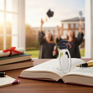 Segnalibro Graduation Touch 27x60 mm, un accessorio per libri descruttivo e accattivante - Product Image 3