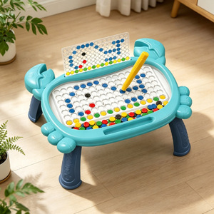 Lavagna Magnetica EPT per Bambini a Forma di Granchio, Giocattolo Educativo con Penna Magnetica e Gambe Staccabili - Product Image 3