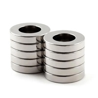Aimant diamétralement aimanté anneau disque rond personnalisé diamétral aimant néodyme N52