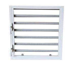 Cadre en alliage d'aluminium, fenêtre à persiennes en verre extérieure, lames de persiennes à ouverture horizontale, design moderne, ventilation automatique et manuelle - Product Image 1