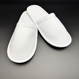 Pantuflas Desechables Económicas para Hombre, Modelo para Hotel, Punta Cerrada, <span class=keywords><strong>Material</strong></span> de Felpa, Suaves, Duraderas y Cómodas para Adultos y Niños - Product Image 3