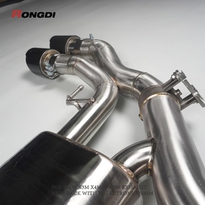 Rongdi Hot Sales Valved Axle <b>Back</b> Exhaust for BMW X3M X4M F97 F98 3.0T Performance Stainless Steel Pipe Valvetronic Exhaust - Product Image 5