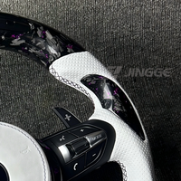 Volant en fibre de carbone forgé avec affichage de vitesse LED pour BMW M3 M5 F10 F30 F32 F20 F22 F87 F06 F80 F36 E90 E70 X3 X4 X6 E92