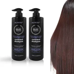 RUNYAN OEM/ODM Private Label Pro Tech sulfat freies Bio Organisches Keratin glattes Shampoo Lösen Sie die Trockenheit der Haare