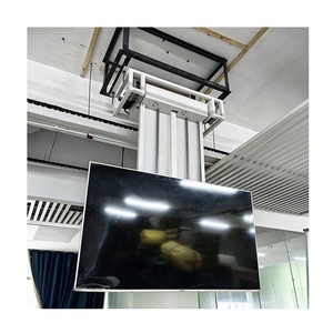 Support de télévision motorisé escamotable pour plafond |   Conception télescopique pour téléviseurs de 32 à 65 pouces, compatible RS232/485, prêt pour une maison intelligente et un home cinéma de luxe - Product Image 4