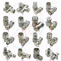 Precio de fábrica: Conector adaptador coaxial RF tipo N, TNC, SMA, SMB, SMC, BNC, 7/16, Mini Din, 4.3-10, hembra, macho, F, RCA, UHF, FME, QMA